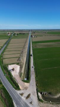 Il tratto iniziale del Canale Veneto