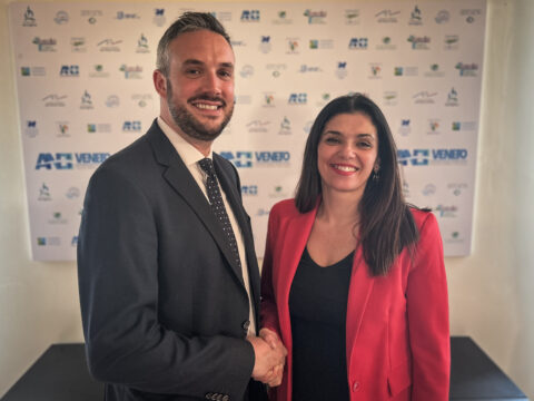 Alex Vantini, presidente di ANBI Veneto, e Virginia Taschini, presidente del consorzio di bonifica Delta del Po