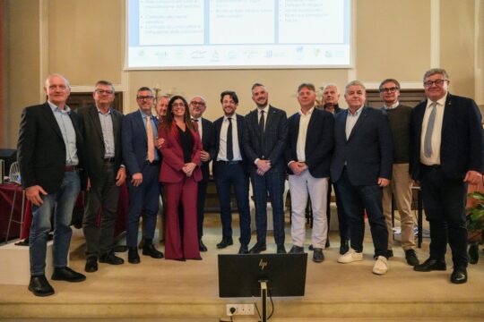 I presidenti dei Consorzi del Veneto con Alberto Stefani