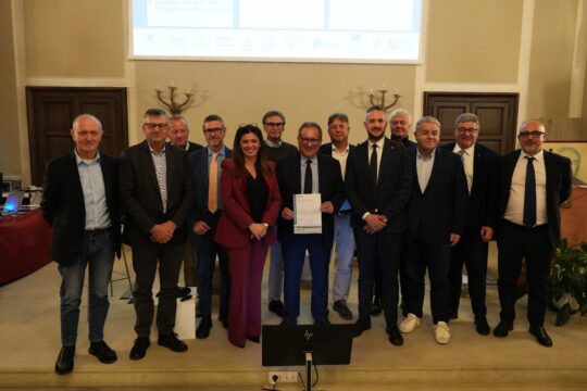 I presidenti dei Consorzi del Veneto con Giovanni Manildo